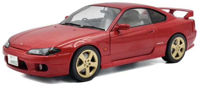 NISSAN SILVIA (S15) COUPE SPEC-R AERO 1999 FLAME RED 1:18