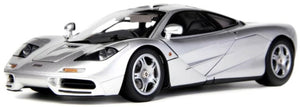 Mclaren F1 XP5 - WITH OPENINGS sølv 1:18