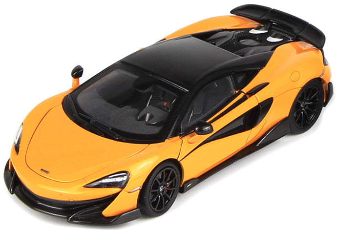Mclaren 600LT 2018 - WITH OPENINGS orange/sort 1:43