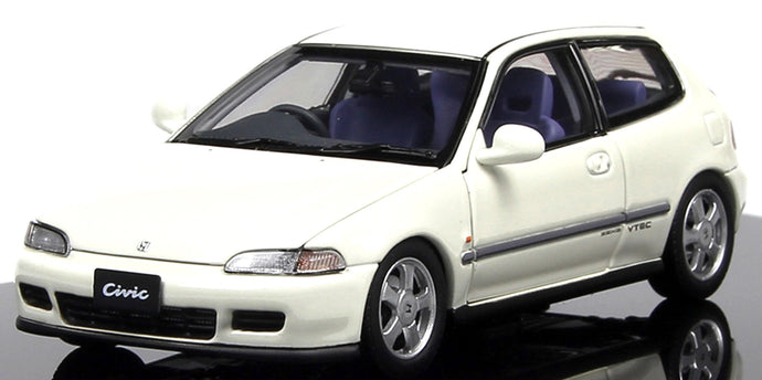 Honda CIVIC SIR II EG6 VTEC 1993 - WITH OPENINGS hvid 1:43