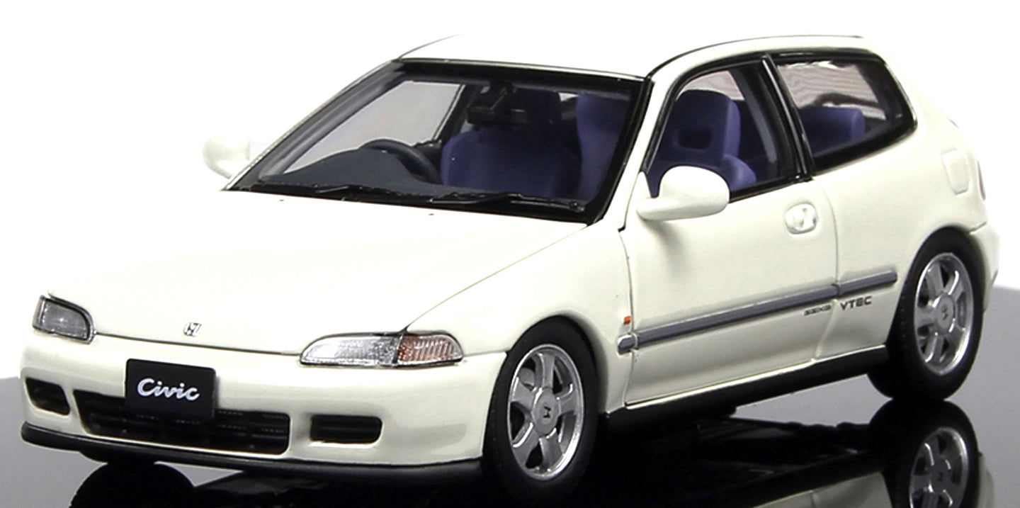 Honda CIVIC SIR II EG6 VTEC 1993 - WITH OPENINGS hvid 1:43