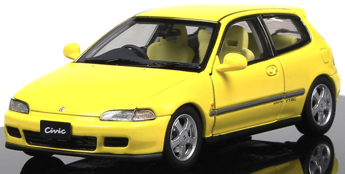 Honda CIVIC SIR II EG6 VTEC 1993 - WITH OPENINGS gul 1:43