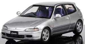 Honda CIVIC SIR II EG6 VTEC 1993 - WITH OPENINGS sølv 1:43