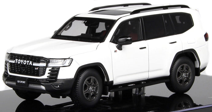 Toyota LC300-GR SPORT 2022 - WITH OPENINGS hvid 1:43