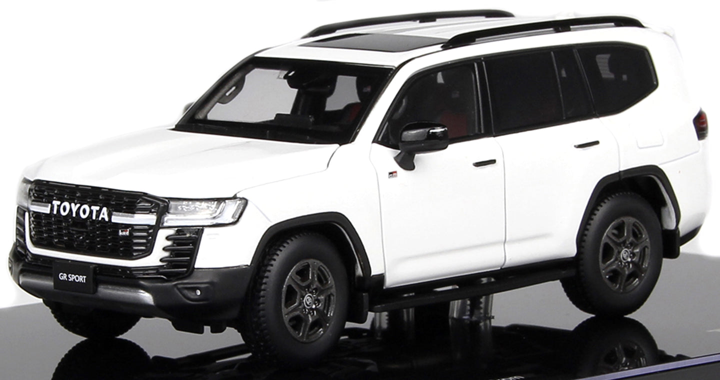 Toyota LC300-GR SPORT 2022 - WITH OPENINGS hvid 1:43