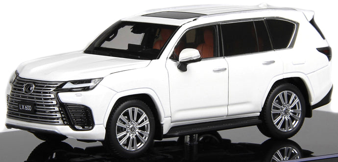 Lexus LX600 2024 - WITH OPENINGS hvid 1:43