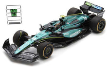 Indlæs billede til gallerivisning Aston Martin AMR24 F1 TEAM #14 FERNANDO ALONSO MEXICAN GP 2024 - 400 RACE STARTS grøn/sort 1:18