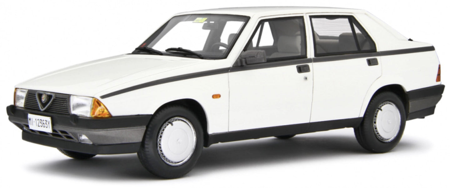 ALFA ROMEO 75 1.6-1.8 1985 WHITE 1:18