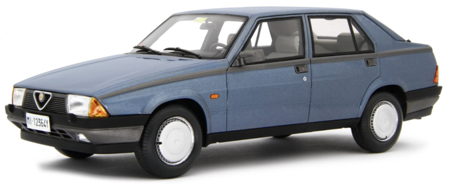 ALFA ROMEO 75 1.6-1.8 1985 MET.BLUE 1:18