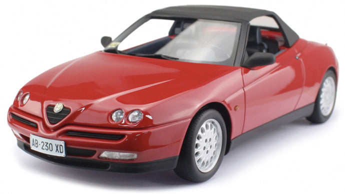 Alfa Romeo SPIDER 2.0 T.SPARK 16V 1995 WITH SOFT TOP rød 1:18