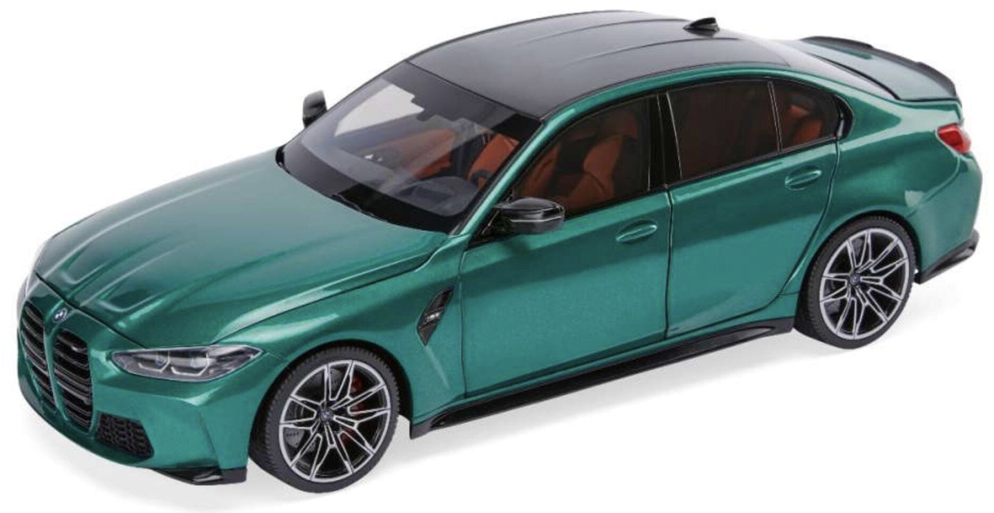 BMW 3-SERIES M3 COMPETITION CS (G80) 2024 GREEN BLACK 1:18