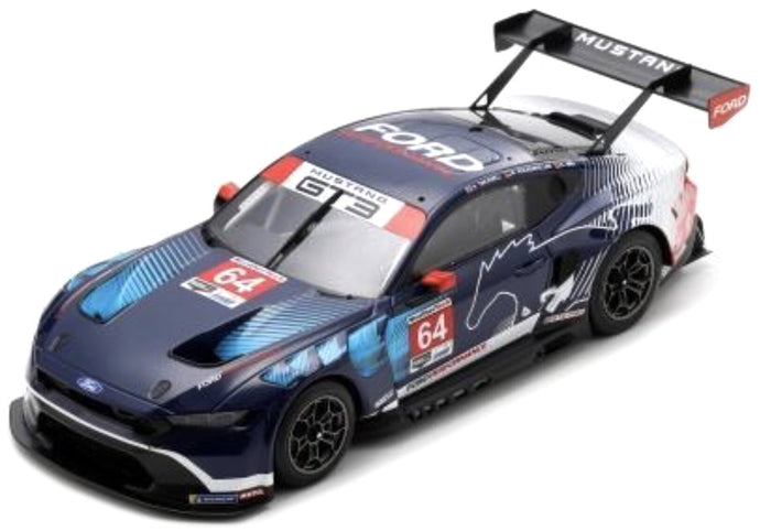 Ford MUSTANG GT3 - PRESENTATION 2023 mørk blå/hvid/rød 1:43