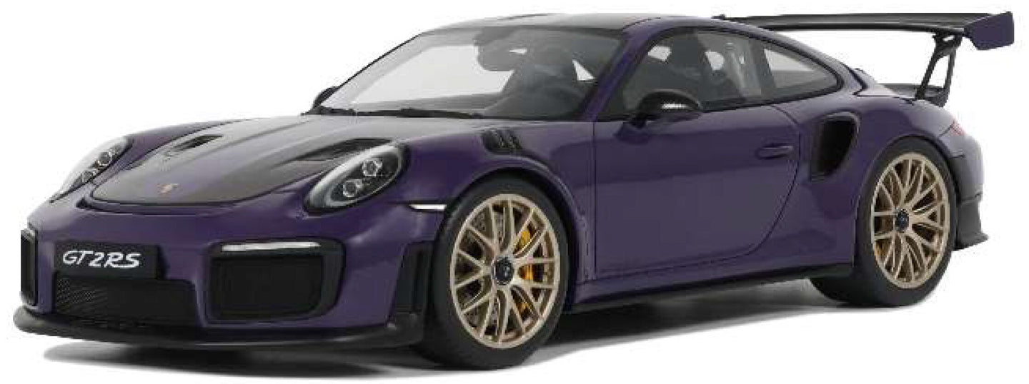 PORSCHE 911 991-2 GT2 RS COUPE 2021 ULTRAVIOLET 1:18
