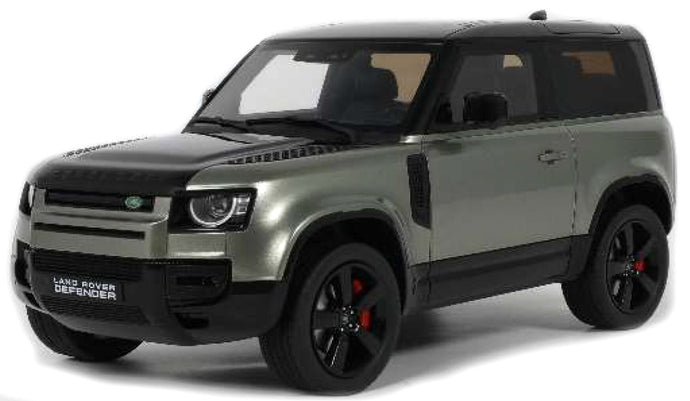 Land Rover DEFENDER P400 X-DYNAMIC HSE 2021 lys grøn/sort 1:18