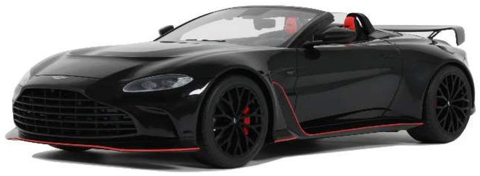 ASTON MARTIN VANTAGE V12 ROADSTER SPIDER 2023 BLACK 1:18