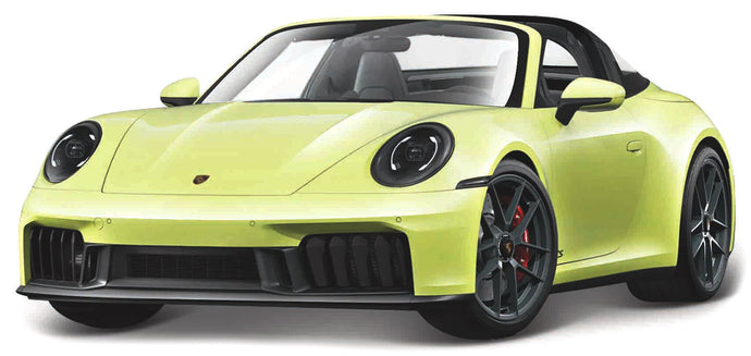 Porsche 911 (992.2) TARGA 4 GTS HYBRID 2025 - Porsche box gul 1:18