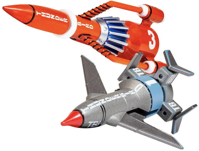 THUNDERBIRDS F.A.B. COLLECTION - THUNDERBIRD 1 AND 3 orange/grå/blå
