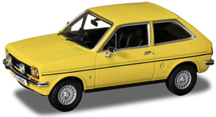 FORD ENGLAND FIESTA MKI 1.3L GHIA 1976 YELLOW 1:43