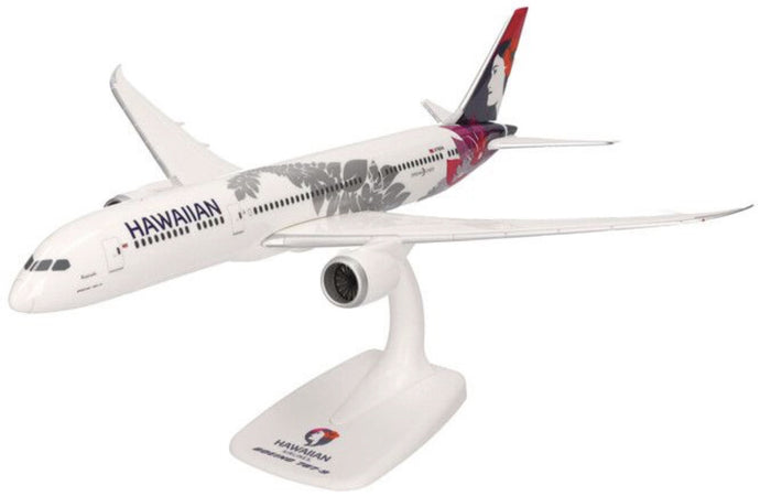 Boeing 787-9 D. Hawaiian Airlines Kapuahi hvid/lilla/grå 1:200