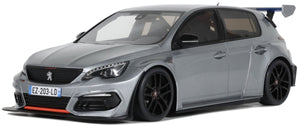 Peugeot 308 RC BYFACTORY GRIS ARTENSE 2020 sølv 1:18