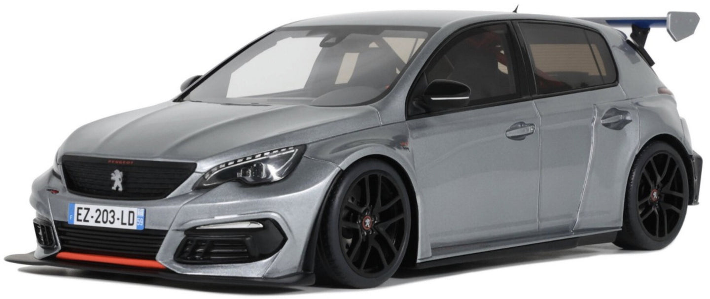 Peugeot 308 RC BYFACTORY GRIS ARTENSE 2020 sølv 1:18