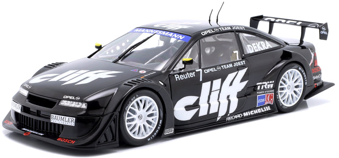 OPEL CALIBRA V6 TEAM JOEST N 7 WINNER RACE 1 HOCKENHEIM DTM ITC 1996 MANUEL REUTER BLACK 1:18