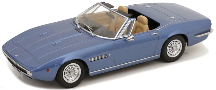 Maserati GHIBLI SPYDER 1970 lys blå metallic 1:18