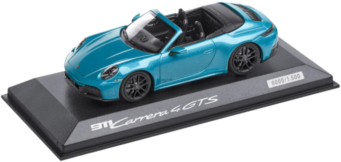 Porsche 911 CARRERA 4 GTS CABRIOLET (992.2) Limited Edition turkis metallic 1:43