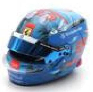 BELL HELMET CASCO HELMET F1 CARLOS SAINZ TEAM FERRARI HP N 55 MIAMI GP 2024 BLUE RED 1:5