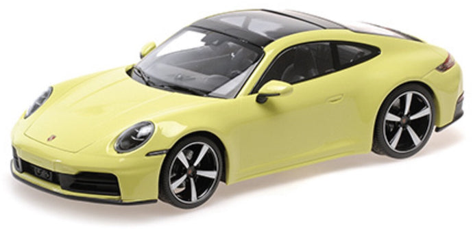 Porsche 911 (992.2) CARRERA COUPE 2024 gul metallic 1:18