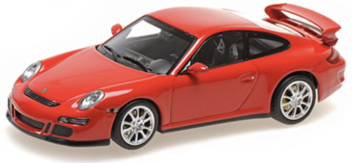 PORSCHE 911 997 GT3 COUPE 2006 RED 1:43