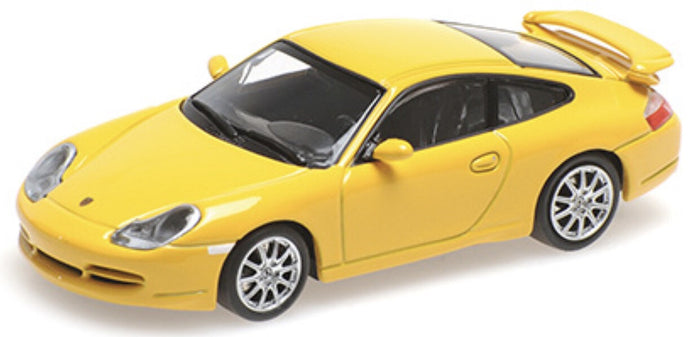 PORSCHE 911 996 GT3 COUPE 1999 YELLOW 1:43