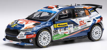 Indlæs billede til gallerivisning SKODA FABIA RALLY2 EVO TEAM EUROSOL RACING HUNGARY N 10 2th RALLY BARUM 2024 SIMON WAGNER - JARA HAIN VARIOUS 1:43