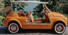 Indlæs billede til gallerivisning FIAT 500 JOLLY 1965 ORANGE 1:18