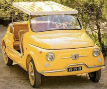 Indlæs billede til gallerivisning FIAT 500 JOLLY 1965 YELLOW 1:18
