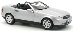Mercedes Benz SLK CABRIOLET 1996 sølv 1:18