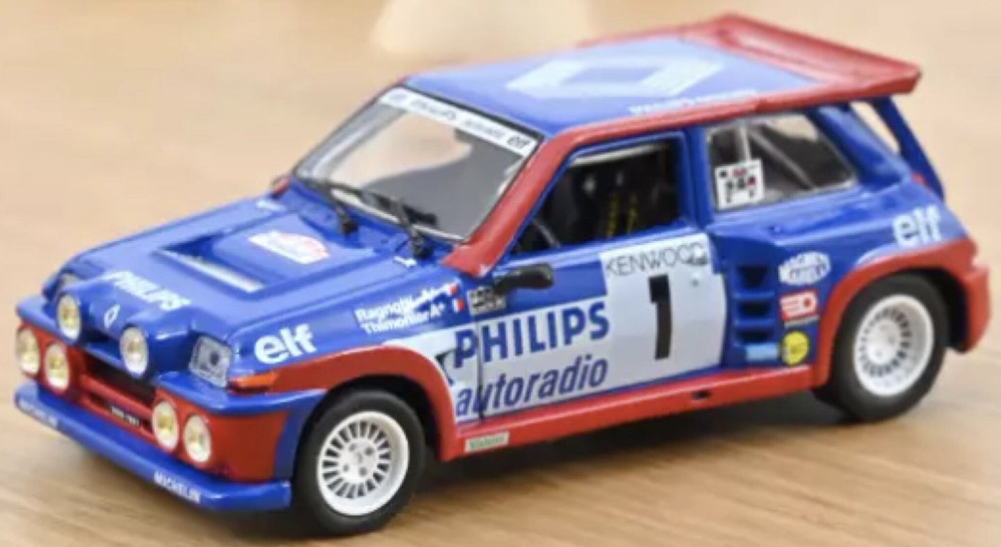 Renault MAXI 5 TURBO #1 TOUR DE FRANCE 1985 blå/rød 1:43