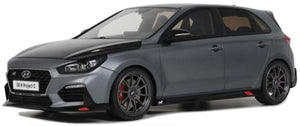 Hyundai I30 N PROJECT C 2017 grå/sort 1:18