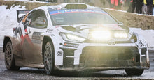 Indlæs billede til gallerivisning TOYOTA YARIS GR RALLY2 HYBRID TEAM TOYOTA GAZOO RACING WRT NG (night version) N 30 RALLY MONTECARLO 2025 YUKI YAMAMOTO - JAMES FULTON WHITE 1:43