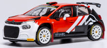 Indlæs billede til gallerivisning CITROEN C3 RALLY2 FAFE TEST RALLY 2025 LANCE STROLL - NUNO PINTO RED WHITE 1:43