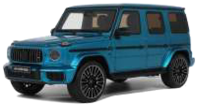 MERCEDES BENZ G-CLASS G63 AMG 6.3 V12 2024 HYPER BLUE MAGNO 1:18