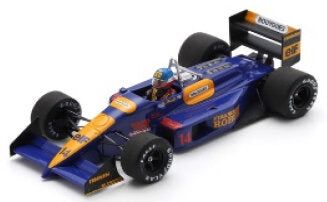Ags JH23 #14 PHILIPPE STREIFF FRENCH GP 1988 mørk blå/orange 1:43