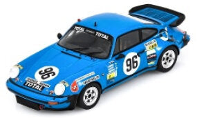 Porsche 930 #96 LATESTE/TOUROUL/BIENCAULT 20th 24H LE MANS 1983 blå 1:43