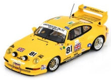 Indlæs billede til gallerivisning Porsche 911 GT2 #81 ADAMS/JONES/Mc QUILLAN 17th 24H LE MANS 1995 gul 1:43