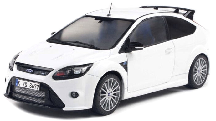 FORD ENGLAND FOCUS MKII PACK RS 2009 FROZEN WHITE 1:18