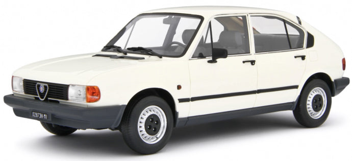 Alfa Romeo ALFASUD 1.2 4 PORTE 1980 hvid 1:18