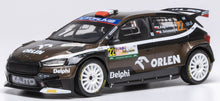 Indlæs billede til gallerivisning SKODA FABIA RALLY2 EVO TEAM ORLEN N 22 RALLY JAPAN 2024 KAJETAN KAJETANOWICZ - MACIEJ SZCZEPANIAK BROWN 1:43