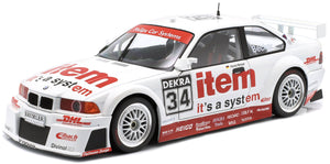 BMW 3-SERIES 325i COUPE (E36) TEAM WS-DHL N 34 DTM SEASON 1994 HARALD BECKER WHITE RED 1:18