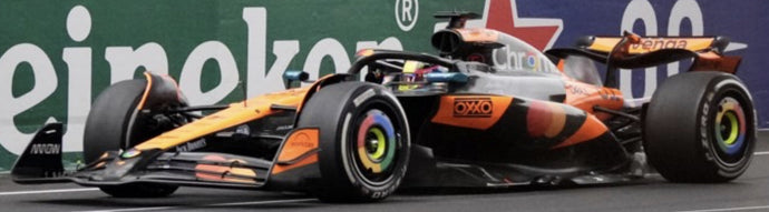 McLAREN F1 MCL39 TEAM MCLAREN N 81 WINNER CHINA GP 2025 OSCAR PIASTRI ORANGE BLACK 1:43