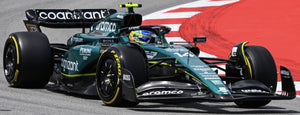 ASTON MARTIN ARAMCO FORMULA ONE TEAM AMR25 #14 FERNANDO ALONSO - CHINA GP 2025 mørk grøn/sort/gul 1:43